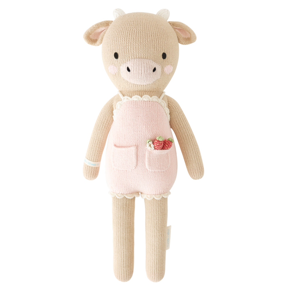 Ava the cow (Powder Pink) - Little 13"