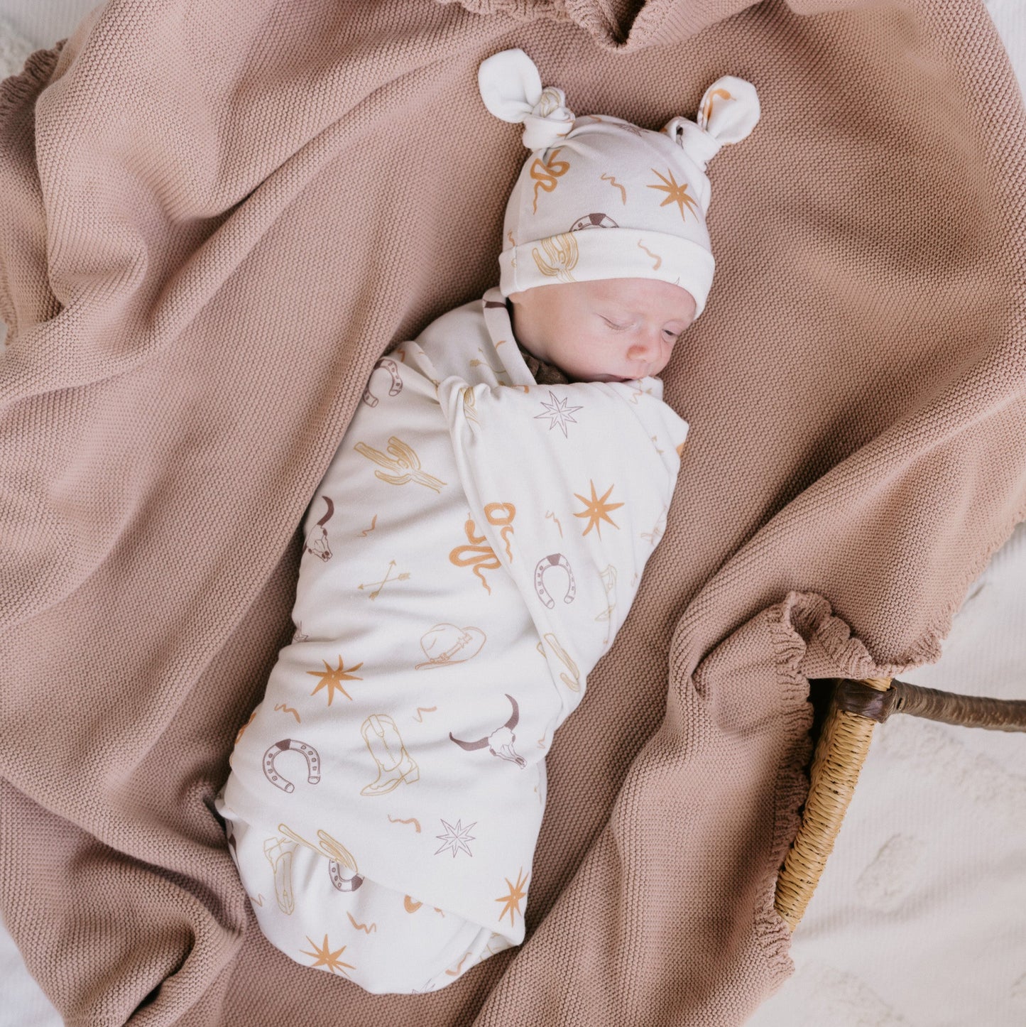 Swaddle Set - Cowboy