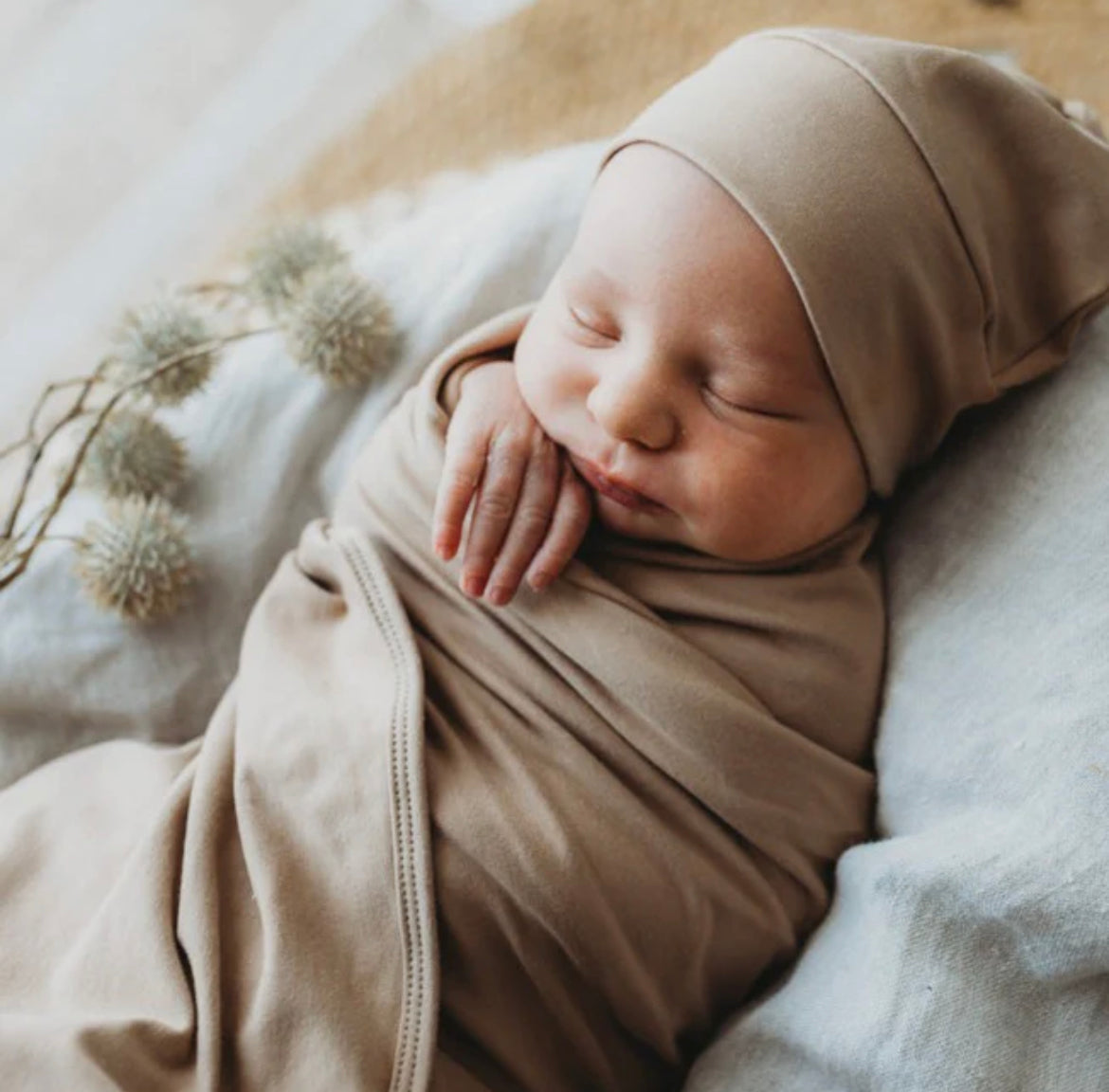 Jersey stretch swaddle best sale